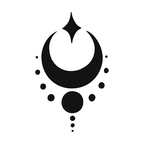 alchemy moon symbol